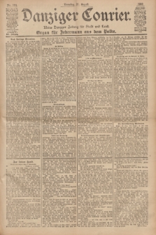 Danziger Courier : Kleine Danziger Zeitung für Stadt und Land : Organ für Jedermann aus dem Volke. Jg.19, Nr. 194 (21 August 1900)