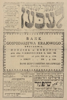 Radomer-Kielcer Leben. 1928, nr 22