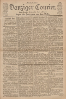 Danziger Courier : Kleine Danziger Zeitung für Stadt und Land : Organ für Jedermann aus dem Volke. Jg.19, Nr. 230 (2 Oktober 1900)