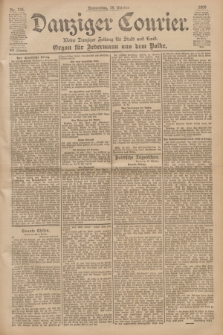 Danziger Courier : Kleine Danziger Zeitung für Stadt und Land : Organ für Jedermann aus dem Volke. Jg.19, Nr. 244 (18 Oktober 1900)
