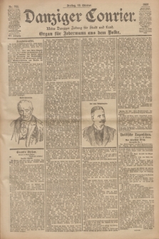 Danziger Courier : Kleine Danziger Zeitung für Stadt und Land : Organ für Jedermann aus dem Volke. Jg.19, Nr. 245 (19 Oktober 1900)