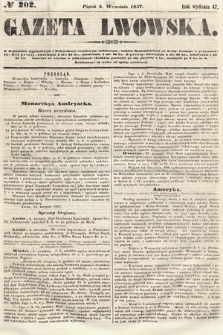 Gazeta Lwowska. 1857, nr 202