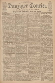 Danziger Courier : Kleine Danziger Zeitung für Stadt und Land : Organ für Jedermann aus dem Volke. Jg.19, Nr. 251 (26 Oktober 1900)
