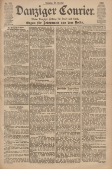 Danziger Courier : Kleine Danziger Zeitung für Stadt und Land : Organ für Jedermann aus dem Volke. Jg.19, Nr. 254 (30 Oktober 1900)