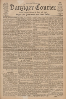 Danziger Courier : Kleine Danziger Zeitung für Stadt und Land : Organ für Jedermann aus dem Volke. Jg.19, Nr. 268 (15 November 1900)