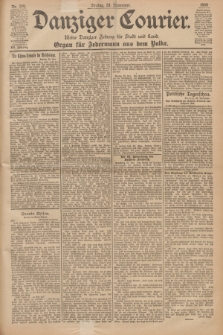 Danziger Courier : Kleine Danziger Zeitung für Stadt und Land : Organ für Jedermann aus dem Volke. Jg.19, Nr. 274 (23 November 1900)