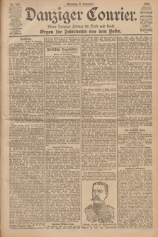 Danziger Courier : Kleine Danziger Zeitung für Stadt und Land : Organ für Jedermann aus dem Volke. Jg.19, Nr. 282 (2 Dezember 1900) + dod.