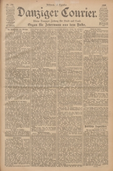 Danziger Courier : Kleine Danziger Zeitung für Stadt und Land : Organ für Jedermann aus dem Volke. Jg.19, Nr. 296 (19 Dezember 1900)