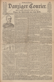 Danziger Courier : Kleine Danziger Zeitung für Stadt und Land : Organ für Jedermann aus dem Volke. Jg.19, Nr. 300 (23 Dezember 1900) + dod.