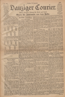 Danziger Courier : Kleine Danziger Zeitung für Stadt und Land : Organ für Jedermann aus dem Volke. Jg.19, Nr. 302 (28 Dezember 1900)