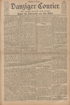 Danziger Courier : Kleine Danziger Zeitung für Stadt und Land : Organ für Jedermann aus dem Volke. Jg.20, Nr. 29 (3 Februar 1901) + dod.