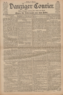 Danziger Courier : Kleine Danziger Zeitung für Stadt und Land : Organ für Jedermann aus dem Volke. Jg.20, Nr. 33 (8 Februar 1901)