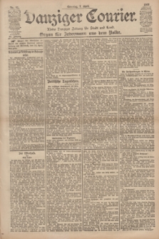 Danziger Courier : Kleine Danziger Zeitung für Stadt und Land : Organ für Jedermann aus dem Volke. Jg.20, Nr. 82 (7 April 1901) + dod.