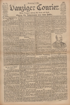 Danziger Courier : Kleine Danziger Zeitung für Stadt und Land : Organ für Jedermann aus dem Volke. Jg.20, Nr. 108 (9 Mai 1901)