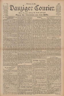 Danziger Courier : Kleine Danziger Zeitung für Stadt und Land : Organ für Jedermann aus dem Volke. Jg.20, Nr. 113 (15 Mai 1901)