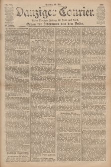 Danziger Courier : Kleine Danziger Zeitung für Stadt und Land : Organ für Jedermann aus dem Volke. Jg.20, Nr. 116 (19 Mai 1901) + dod.