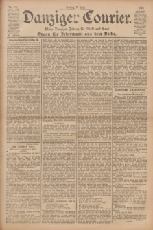 Danziger Courier : Kleine Danziger Zeitung für Stadt und Land : Organ für Jedermann aus dem Volke. Jg.20, Nr. 131 (7 Juni 1901)