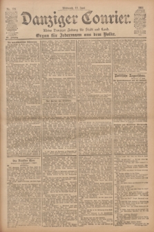 Danziger Courier : Kleine Danziger Zeitung für Stadt und Land : Organ für Jedermann aus dem Volke. Jg.20, Nr. 135 (12 Juni 1901)
