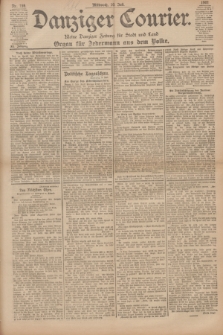 Danziger Courier : Kleine Danziger Zeitung für Stadt und Land : Organ für Jedermann aus dem Volke. Jg.20, Nr. 159 (10 Juli 1901)