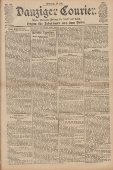 Danziger Courier : Kleine Danziger Zeitung für Stadt und Land : Organ für Jedermann aus dem Volke. Jg.20, Nr. 165 (17 Juli 1901)