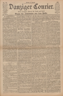 Danziger Courier : Kleine Danziger Zeitung für Stadt und Land : Organ für Jedermann aus dem Volke. Jg.20, Nr. 179 (2 August 1901)
