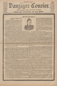 Danziger Courier : Kleine Danziger Zeitung für Stadt und Land : Organ für Jedermann aus dem Volke. Jg.20, Nr. 183 (7 August 1901)