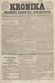 Kronika Wiadomości Krajowych i Zagranicznych. [R.1], № 35 (9 maja 1856)