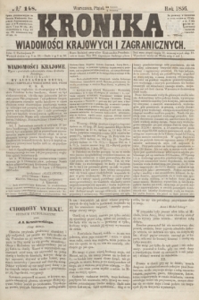 Kronika Wiadomości Krajowych i Zagranicznych. [R.1], № 148 (5 września 1856)