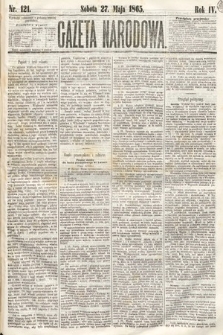 Gazeta Narodowa. 1865, nr 121
