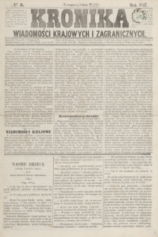 Kronika Wiadomości Krajowych i Zagranicznych. [R.2], № 3 (3 stycznia 1857)