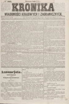 Kronika Wiadomości Krajowych i Zagranicznych. [R.2], № 202 (5 sierpnia 1857)