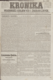 Kronika Wiadomości Krajowych i Zagranicznych. [R.2], № 295 (9 listopada 1857)