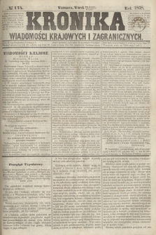 Kronika Wiadomości Krajowych i Zagranicznych. [R.3], № 174 (6 lipca 1858)
