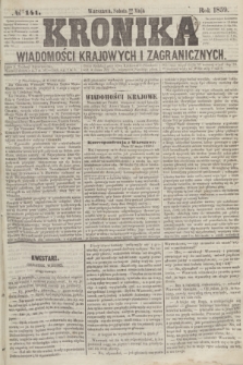Kronika Wiadomości Krajowych i Zagranicznych. 1859, № 141 (28 maja)