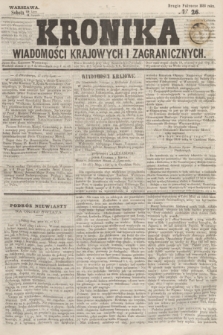 Kronika Wiadomości Krajowych i Zagranicznych. 1859, № 26 (6 sierpnia) (Drugie Półrocze)