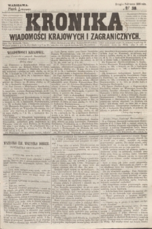 Kronika Wiadomości Krajowych i Zagranicznych. 1859, № 38 (19 sierpnia) (Drugie Półrocze)