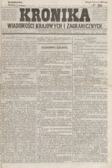 Kronika Wiadomości Krajowych i Zagranicznych. 1859, № 151 (13 grudnia) (Drugie Półrocze)