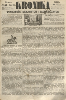 Kronika Wiadomości Krajowych i Zagranicznych. 1860, № 88 (1 kwietnia)