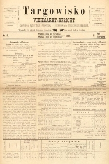 Targowisko : czasopismo dla handlu bydłem i nierogacizną = Viehmerkt-Bericht : Fachorgan für den Internationalem Viehverkehr. 1894, nr 51