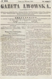 Gazeta Lwowska. 1857, nr 222