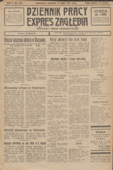 Dziennik Pracy, Expres Zagłębia : niezależny organ demokratyczny. R.2, № 109 (12 maja 1927)