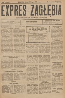 Expres Zagłębia : dziennik polityczny, społeczny i literacki. R.2, № 37 (16 lutego 1927)
