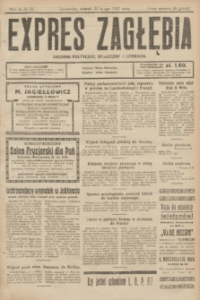 Expres Zagłębia : dziennik polityczny, społeczny i literacki. R.2, № 42 (22 lutego 1927)
