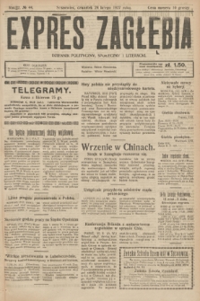 Expres Zagłębia : dziennik polityczny, społeczny i literacki. R.2, № 44 (24 lutego 1927)