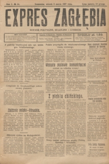 Expres Zagłębia : dziennik polityczny, społeczny i literacki. R.2, № 54 (8 marca 1927)