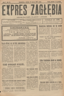 Expres Zagłębia : dziennik polityczny, społeczny i literacki. R.2, № 58 (12 marca 1927)