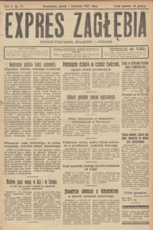 Expres Zagłębia : dziennik polityczny, społeczny i literacki. R.2, № 75 (1 kwietnia 1927)
