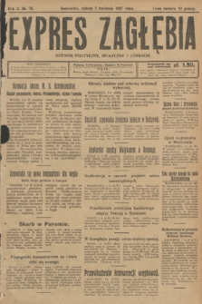Expres Zagłębia : dziennik polityczny, społeczny i literacki. R.2, № 76 (2 kwietnia 1927)