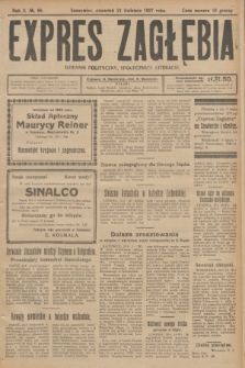 Expres Zagłębia : dziennik polityczny, społeczny i literacki. R.2, № 90 (21 kwietnia 1927)