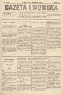 Gazeta Lwowska. 1894, nr 274
